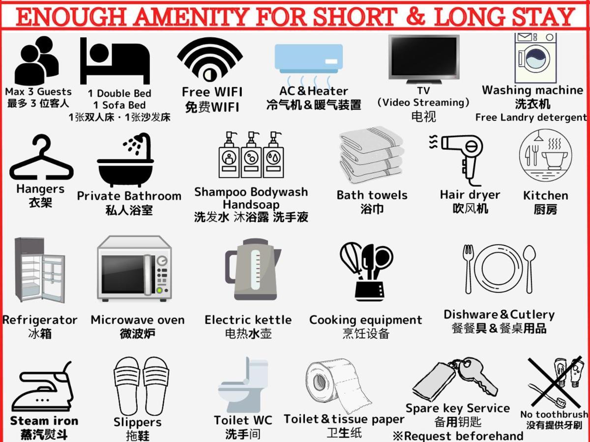 Best Located Shinjuku Central Full-Furnished Apartment 3Minwalk To Station2 Tokyo Exterior photo